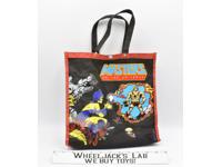 He-Man Black Canvas Tote Bag MOTU Vintage