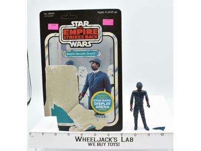 Bespin Security Guard Black Complete 45 Back ESB Star Wars Kenner 1981 NO REPRO
