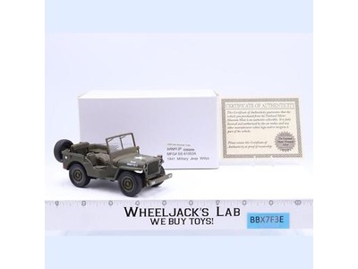 #SS-61053A Willys 1941 Military Jeep 2001 Daimler Chrysler Corp. NEW MIB