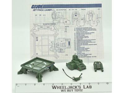 Jump Jet Pack Playset 1983 GI Joe Hasbro Action Figure Vintage ARAH