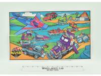 Pack-In Product Catalog/Poster 18 x 11 1985 MASK M.A.S.K. Kenner Vintage