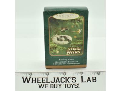 Battle of Naboo Wars Hallmark Keepsake Christmas Ornament 2001 NEW MIB