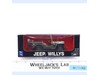 Willys Jeep Die-Cast 1:32 Scale NewRay Pull-Back Vehicle NEW SEALED