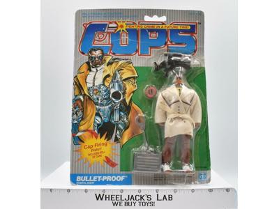 Bullet-Proof Federal Agent Cops N Crooks C.O.P.S. 1989 Hasbro SEALED MOSC