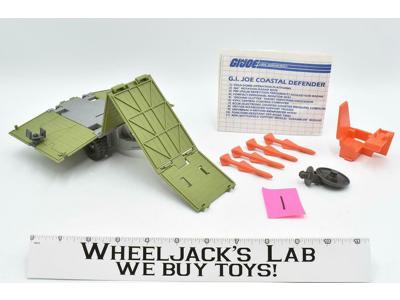 Coastal Defender #1 100% Complete 1987 GI Joe ARAH Hasbro Vintage Vehicle