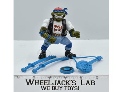 Classic Rocker Leo Teenage Mutant Ninja Turtle TMNT 1991 Playmates Action Figure