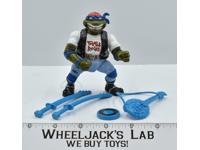 Classic Rocker Leo Teenage Mutant Ninja Turtle TMNT 1991 Playmates Action Figure