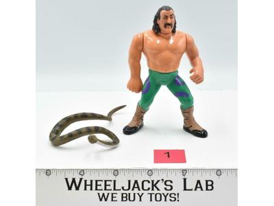 Jake the Snake Roberts #1 WWF Wrestling Series 1 1990 Hasbro Action Figure