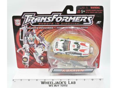 X-Brawn Robots In Disguise Transformers Hasbro 2001 MOSC