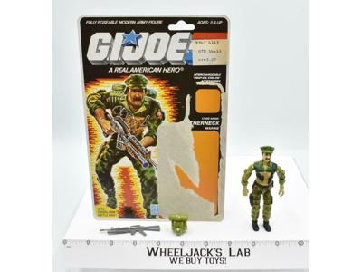 Leatherneck V1 W/ Card Complete ARAH 1986 GI Joe Hasbro Vintage Action Figure