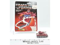 Warpath WITH CARDBACK Vintage Hasbro 1985 G1 Transformers Action Figure