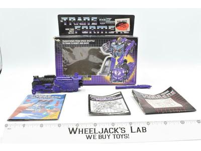 Astrotrain MIB 100% Complete 1985 Vintage G1 Transformers Action Figure