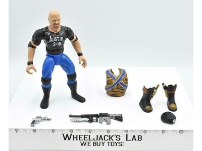 Stone Cold Steve Austin 6" War Zone Series 1 WWF 1997 Figure Jakks Pacific