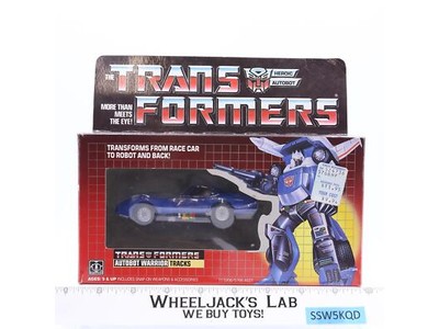 Tracks 100% Complete W/BOX & INSERT 1985 Vintage Hasbro G1 Transformers Figure
