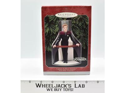 Hallmark Keepsake Ornament Captain Janeway 1998 NEW MIB Star Trek Voyager