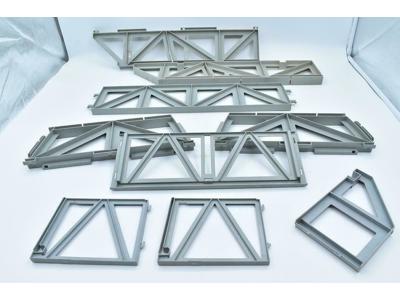 USS Flagg Aircraft Carrier Superstructure Support Parts Lot 1985 GI Joe Vintage