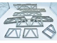 USS Flagg Aircraft Carrier Superstructure Support Parts Lot 1985 GI Joe Vintage