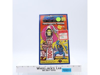 Skeletor Toothpaste Topper He-Man Masters of the Universe Colorforms NEW SEALED