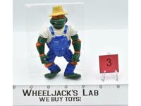 Farmer Mike #3 Teenage Mutant Ninja Turtle 1993 Playmates Action Figure