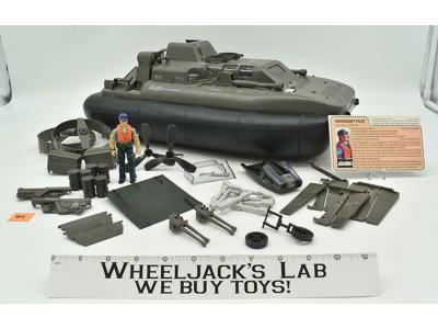 Killer Whale Hovercraft #1 100% Complete W/Joe 1984 G.I. Joe Vehicle Vintage