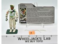Iceberg #1 V1 100% Complete 1986 GI Joe ARAH Hasbro Vintage Action Figure