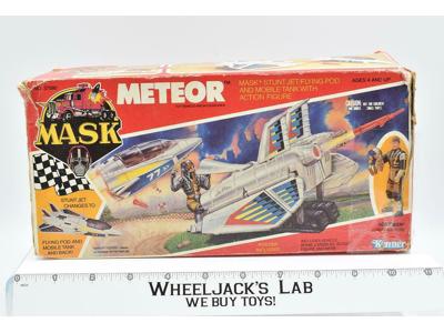 Meteor Ace Riker w Box Vehicle MASK 1987 Kenner Vintage Action Figure