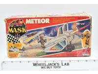 Meteor Ace Riker w Box Vehicle MASK 1987 Kenner Vintage Action Figure