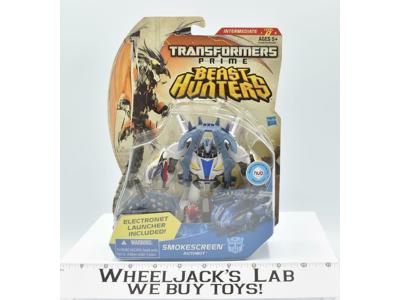 Smokescreen Deluxe Beast Hunters Prime Transformers Hasbro 2012 MOSC