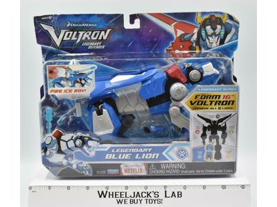 Legendary Blue Lion Fire Ice Ray Netflix Voltron Playmates 2017 MOSC