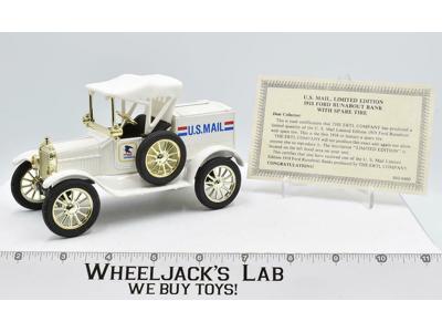 1918 US Mail Runabout Bank Limited Edition ERTL Vintage 1988 Die-Cast Vehicle
