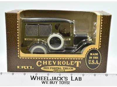 Chevrolet 1923 Postal Truck Bank ERTL Vintage 1991 Die-Cast Vehicle Toy