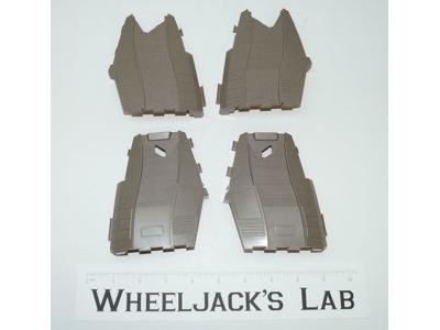 Omega Supreme Track Armor Parts Pieces A-D 1985 G1 Transformers Vintage Hasbro
