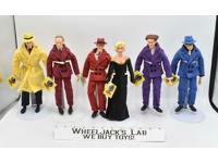 Lot of 6 Dick Tracy Disney Applause 1990 9" Dolls