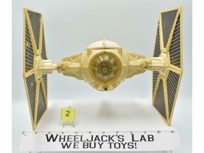 Imperial Tie Fighter WHITE #2 100% Complete Star Wars 1978 Vintage Vehicle