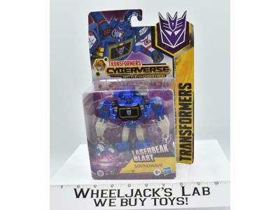 Laserbreak Blast Soundwave Warrior Cyberverse Transformers Hasbro 2019 MOSC
