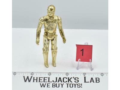 C-3PO #1 100% Complete Star Wars 1977 Kenner Vintage Action Figure No Repro