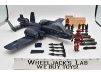 Cobra Rattler Attack Jet &amp; Wild Weasel 100% Complete 1984 G.I. Joe Vehicle ARAH