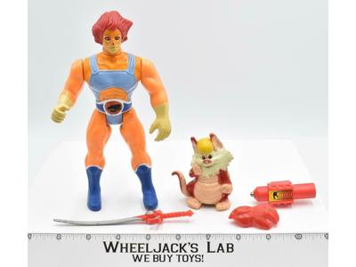 Lion-O RED 100% Complete w/ Snarf Thundercats 1985 LJN Vintage Action Figure