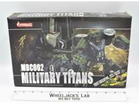 MBC002 Military Titans Microblaze Upgrade Kit Creations MIB