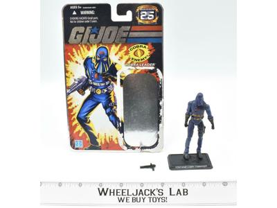Cobra Commander Cobra Leader G.I. Joe 25th Anniversary 2007 Hasbro Action Figure