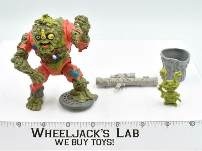 Muckman &amp; Joe Eyeball 100% Complete Teenage Mutant Ninja Turtles 1990 Playmates