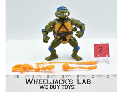 Sword Slicin' Leo #2 100% Complete Teenage Mutant Ninja Turtles 1990 Playmates
