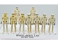 Lot of 9 Imperial Stormtroopers Hoth Star Wars 1977 Vintage Action Figure