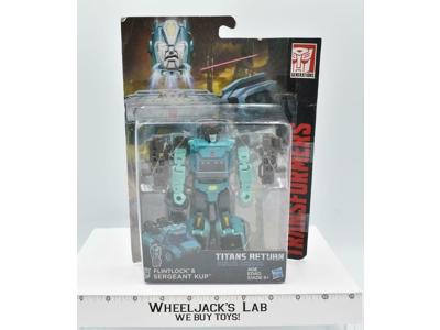 Flintlock &amp; Sergeant Kup Deluxe Generations TR Transformers Hasbro 2016 MOSC