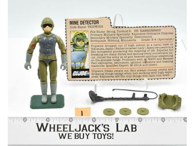 Tripwire #1 V1 100% Complete GI Joe Vintage Hasbro 1983 Action Figure