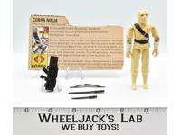 Storm Shadow V1 1984 GI Joe ARAH Hasbro Vintage Action Figure