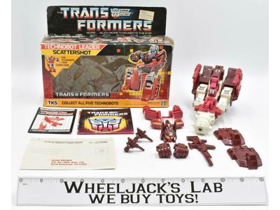Scattershot MIB 100% Complete 1987 Vintage Hasbro Action Figure G1 Transformers