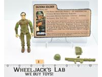 Zap #1 100% Complete W/ Card Swivel Arms V1.5 GI Joe 1983 Hasbro Figure