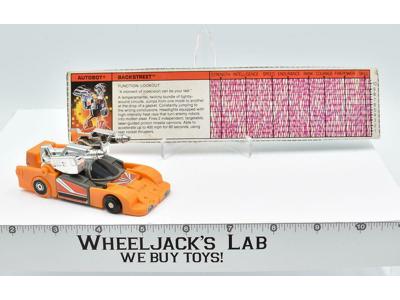 Backstreet 100% Complete 1988 Vintage Hasbro G1 Transformers Action Figure