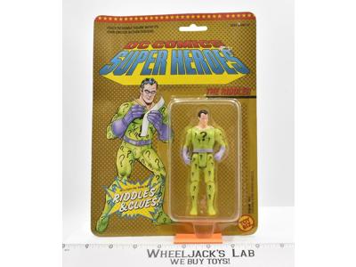 The Riddler NEW MOSC Super Heroes 1989 ToyBiz DC Comics Action Figure